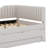Upholstered Daybed Complete With Trundle And Three Spacious Drawers-1987501758-1987501728