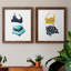 Peinture rétro sur toile - 2 pièces photo rétro sur toile-1733864922-1733864902
