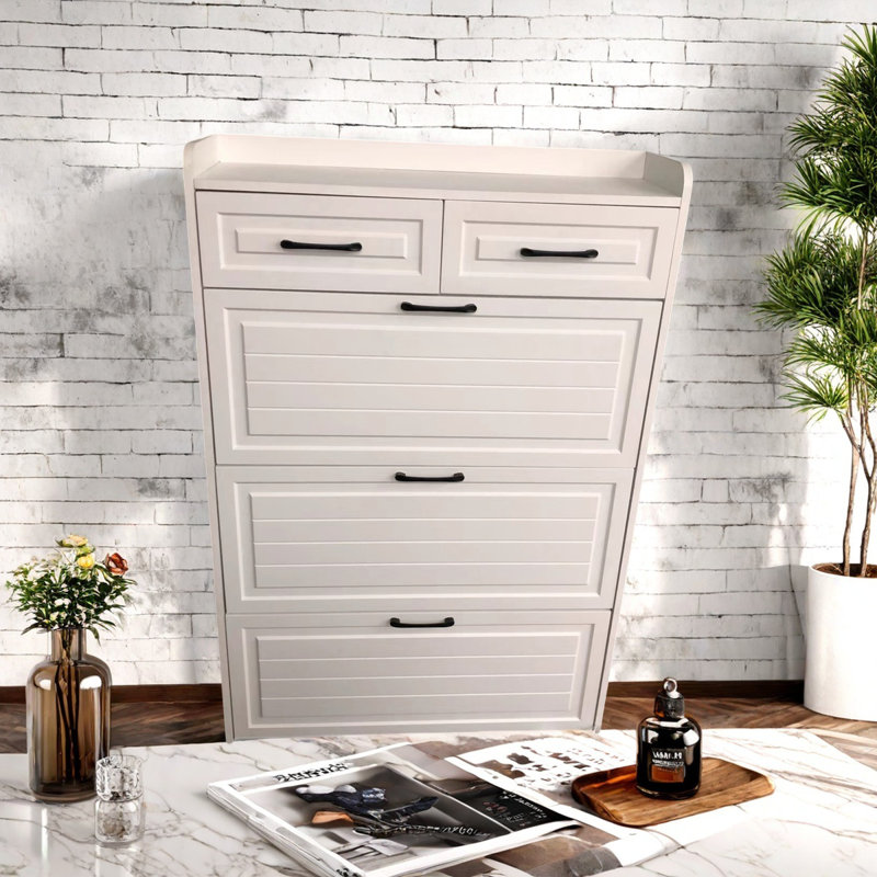 24 Pair Shoe Storage Cabinet