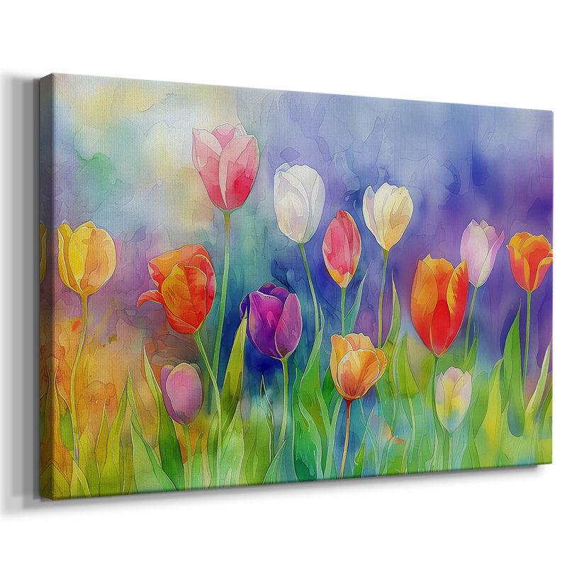 Série florale-CXI -Galerie enveloppée Cavas, 24 x 36