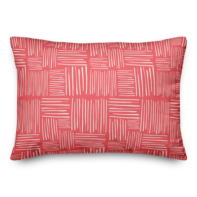  Coussin lombaire intérieur / extérieur Crosshatch