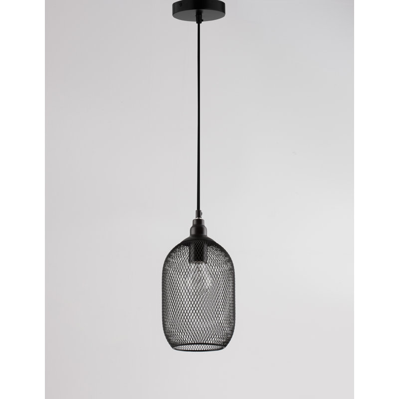 Fuchs 1 - Light Black Jar Pendant