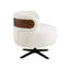 Fauteuil d'appoint pivotant Roma