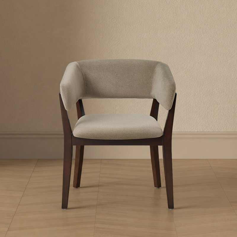 Fauteuil de salle à manger Blake, Naturel / naturel