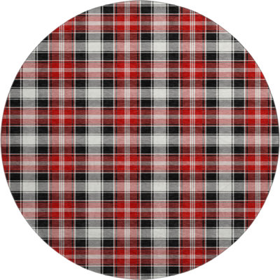 Tapis écossais de qualité supérieure lavable à la machine AMF1817