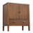 Lune Mid-Century Bathroom Vanity with Ceramic Sink & Drawer-1891187596