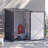 3 ft. 3 in. W x 3 ft. 4 in. D Galvanized Steel Lean-To Tool Shed-98289180