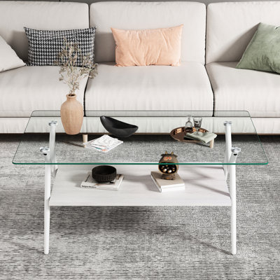 Rectangle Coffee Table, Modern Table