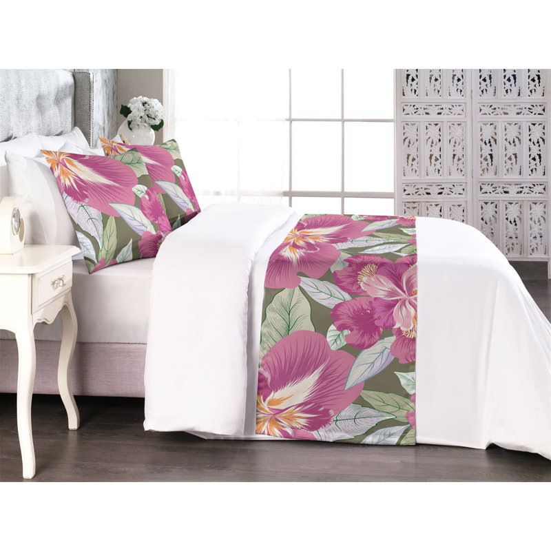 Ensemble de chemin de lit Ambesonne Iris