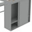Hason Kids Full Loft Bed with Drawers-1588541732
