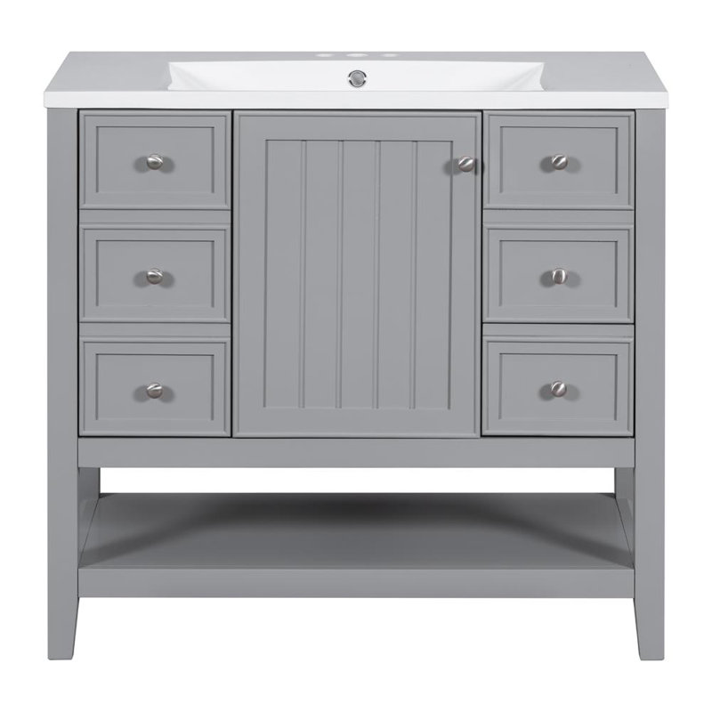 36" Bathroom Vanity with Sink