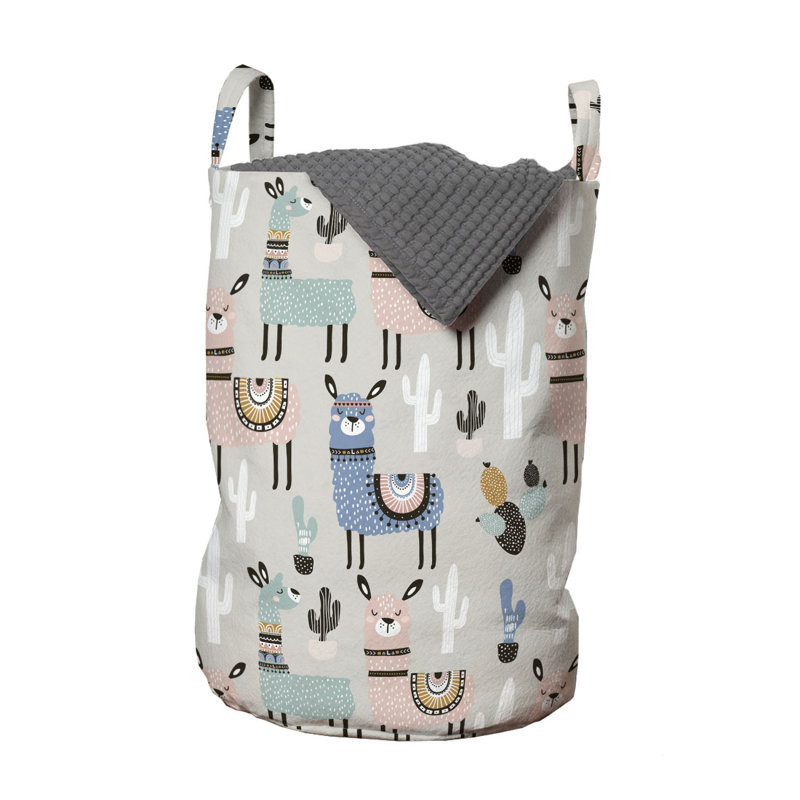 Fabric Laundry Bag with Handles