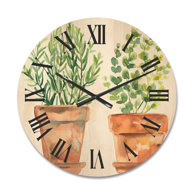 Horloge murale en bois, Petit