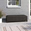 Banc de rangement en osier / rotin Offerman