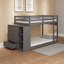 Lit superposé standard en bois manufacturé Felise par Harriet Bee
