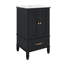 Ensemble de meuble-lavabo 20 po style rétro