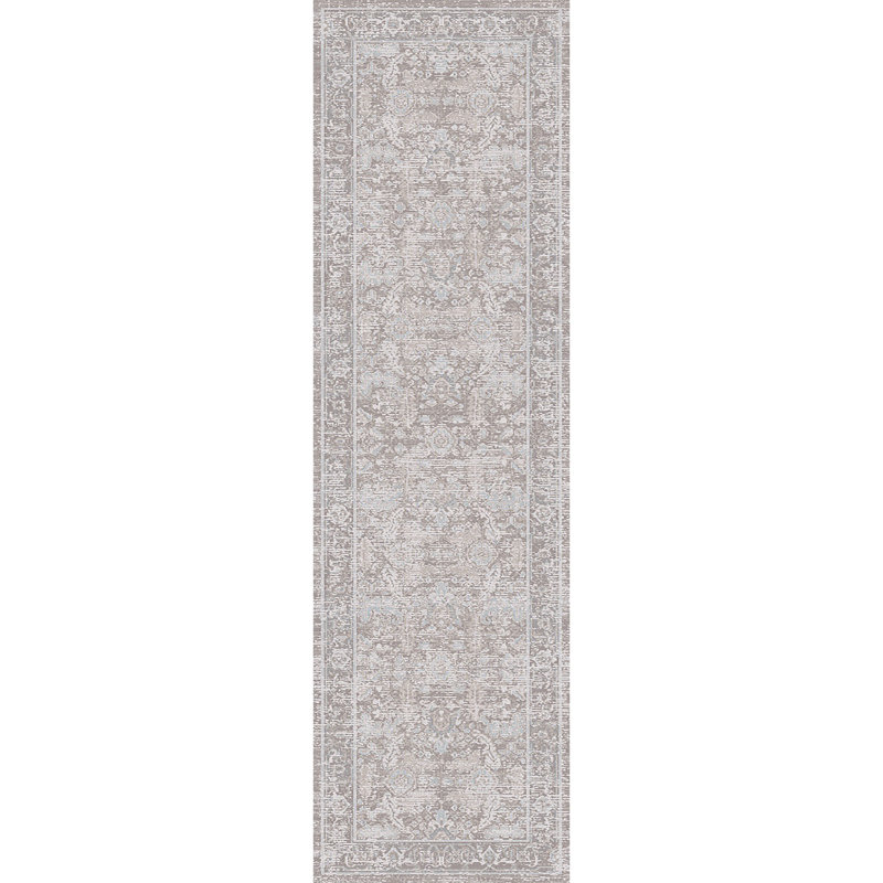 BLISS 2X7.5 17587-890 BEIGE/GREY, Runner 2' x 7'5"