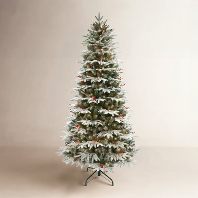 108' Lighted Artificial Fir Christmas Tree