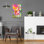 «Happy Time» par Oxana Zaika, art mural en verre acrylique