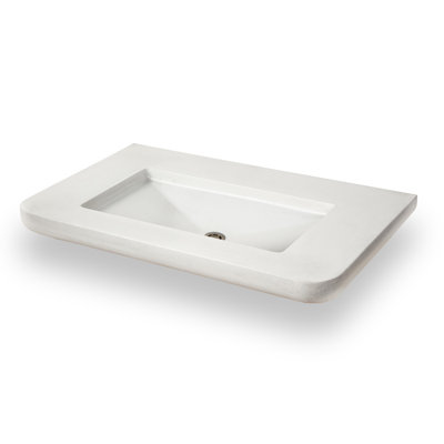 Newterra 37'' L Bathroom Sink