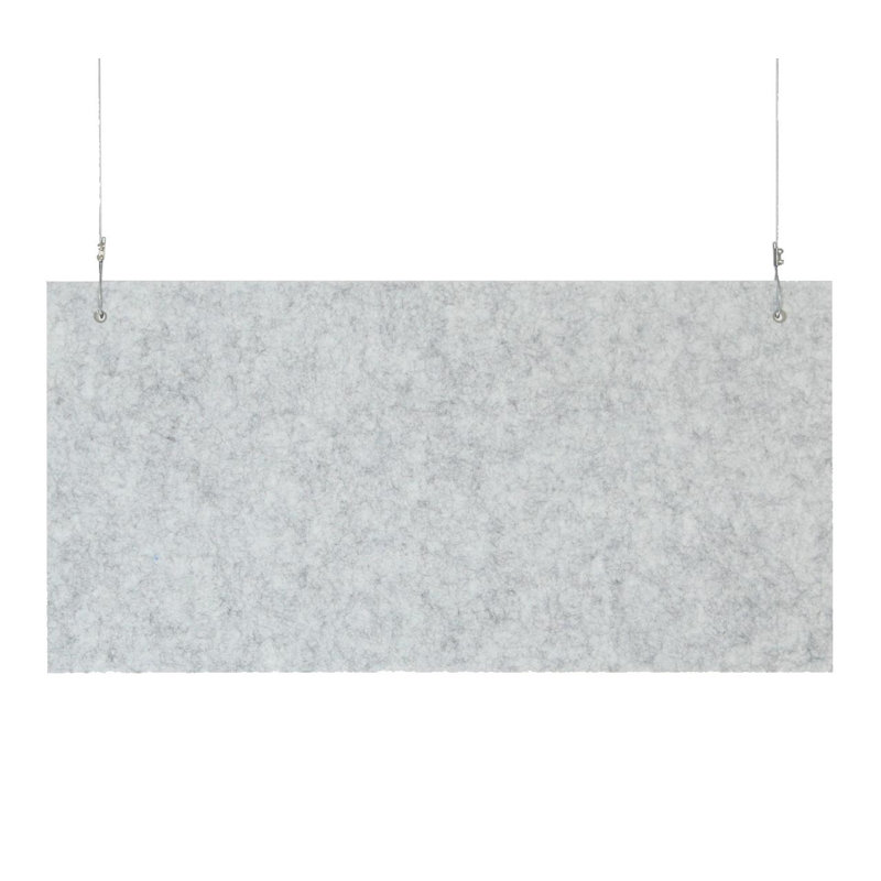 Baffles suspendus Soundsorb, H 12 po x l 24 po x P 1 po, Gris marbre