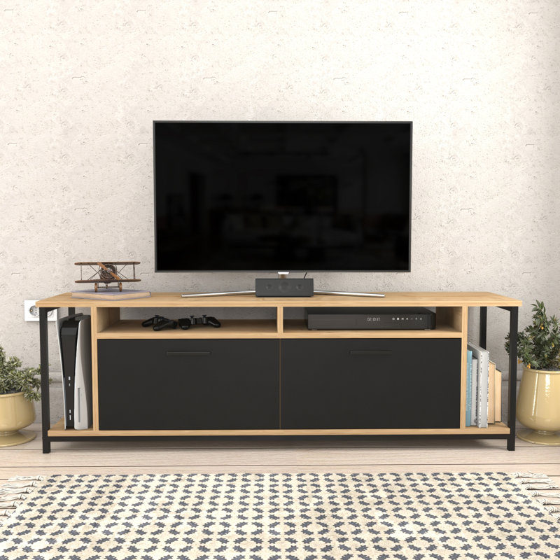 Sigel TV Stand for TVs up to 70'', Sapphire Oak/Black