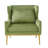 Modern Armchair Accent Chair With Curved Armrests, High-Density Foam, And  Upholstery For Comfort And Style-914339481