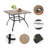 Leonard 4 - Person Patio Dining Set with Square Table , Cushions Included