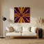 Art mural Op mauve 33-1414262108