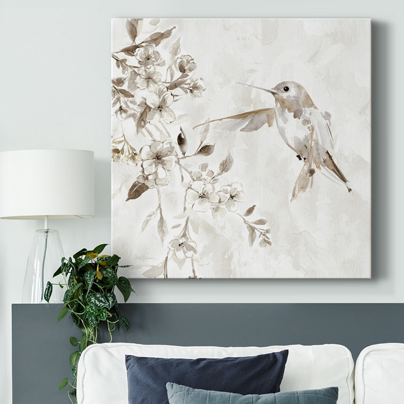 Flutter of Wings II - impression sur toile tendue, H 8 po x l 8 po x P 1,5 po