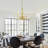  6-Light Crystal  Candle-Style Classic / Traditional Chandelier