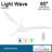 65" 3 - Blade LED Propeller Ceiling Fan with Remote Control and Light Kit Included-58830353
