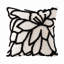 Housses de coussin décoratif en chenille 18 x 18 po, motif floral touffeté-130915544