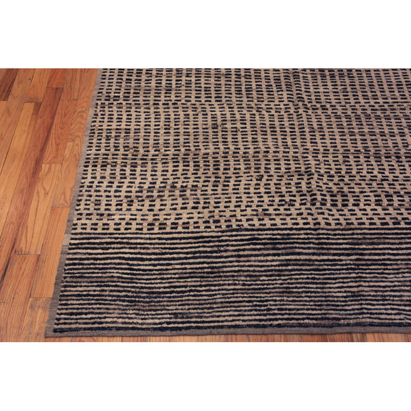 Nazmiyal Collection Modern Abstract Primitive Area Rug 6ft 2in X 8ft 11in