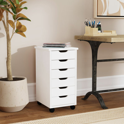 Commode de rangement 6 tiroirs Carrena