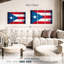 Drapeau portoricain Borges foncé-108008661