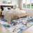 Area Rugs 4x6, Non-Slip, Machine Washable Oriental Rugs, Low Pile, Soft Ultra-Thin Carpet for Living Room, Bedroom, Dining Room, Office-420895916