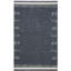 Santiago Handmade Wool Charcoal Rug-1847701588