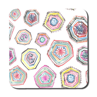Square 6 Piece Coaster Set