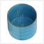 PLATEAU RAYÉ 8 "AVEC SUPPORT EN BOIS, SKYBLUE