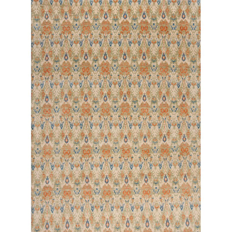 Vogue Hand Knotted Wool Area Rug, Rectangle 10' x 14'