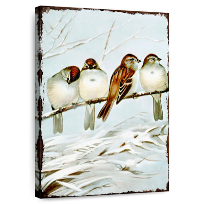 Bird Life - Eurasian Tree Sparrows