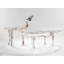 Crystal Branched Adorned Coffee Table