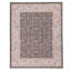 Hand Knotted Wool Oriental Area Rug in Navy And Ivory