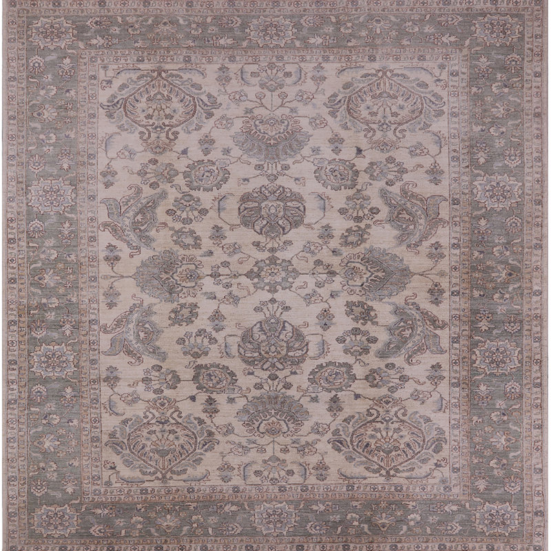 Elden Oriental Indoor Rug, Square 5'