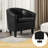 Seldon 28'' H Vegan Leather Barrel Chair-160627492