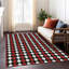 Tapis noir intérieur / extérieur lavable à la machine Xhevrie-1262066647