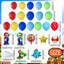 Super Mario Balloon Party Decorations, 92Pcs Super Mario Birthday Decorations Balloons Set