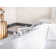 Hansgrohe Metropol Classic 4-Hole Roman Tub Set Trim with 1.8 GPM Handshower Trim Set Only