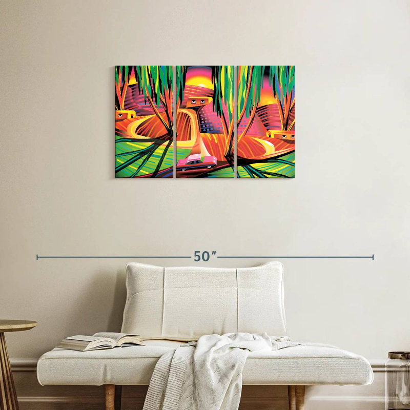 Van Gogh Congo, 20" H x 33" W